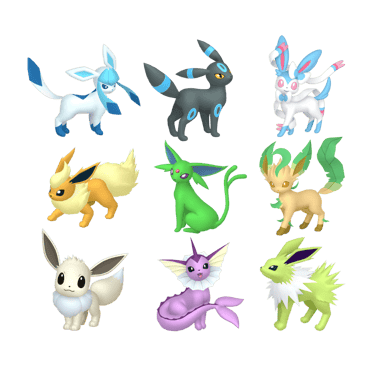 Full Eeveelution Set