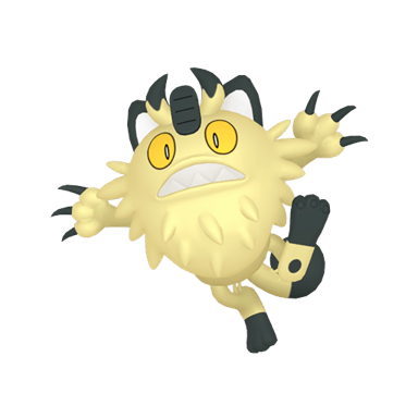 Meowth Galar (Shiny)