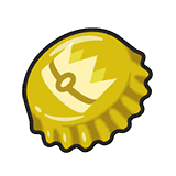 Gold Bottle Cap