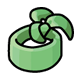 Green Scarf Product Image